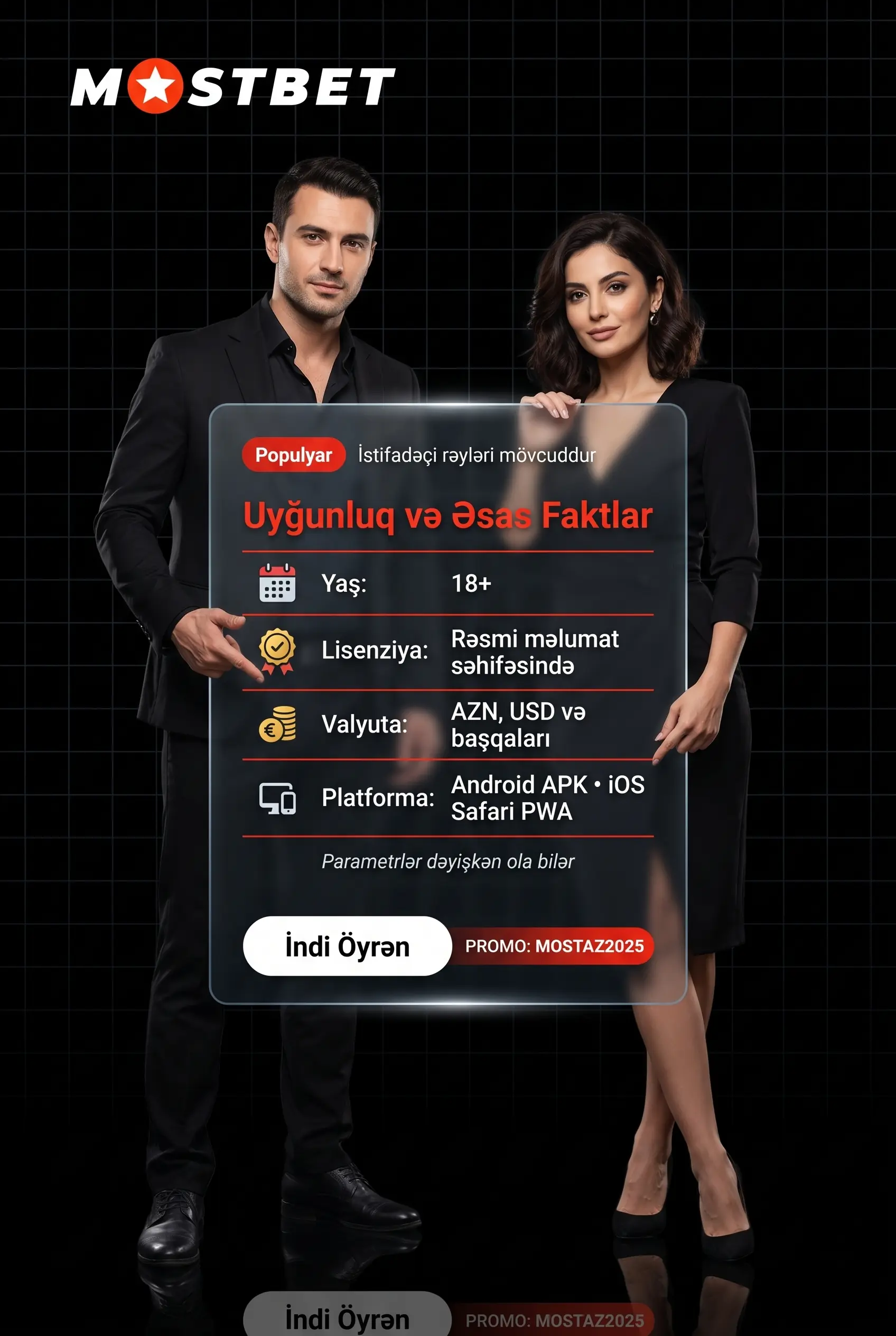 Mostbet yüklə uyğunluq və əsas faktlar