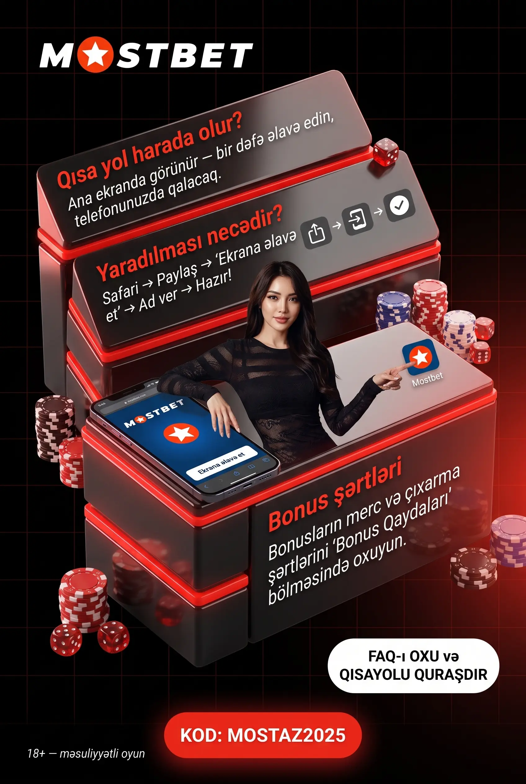 PWA qısayolu FAQ