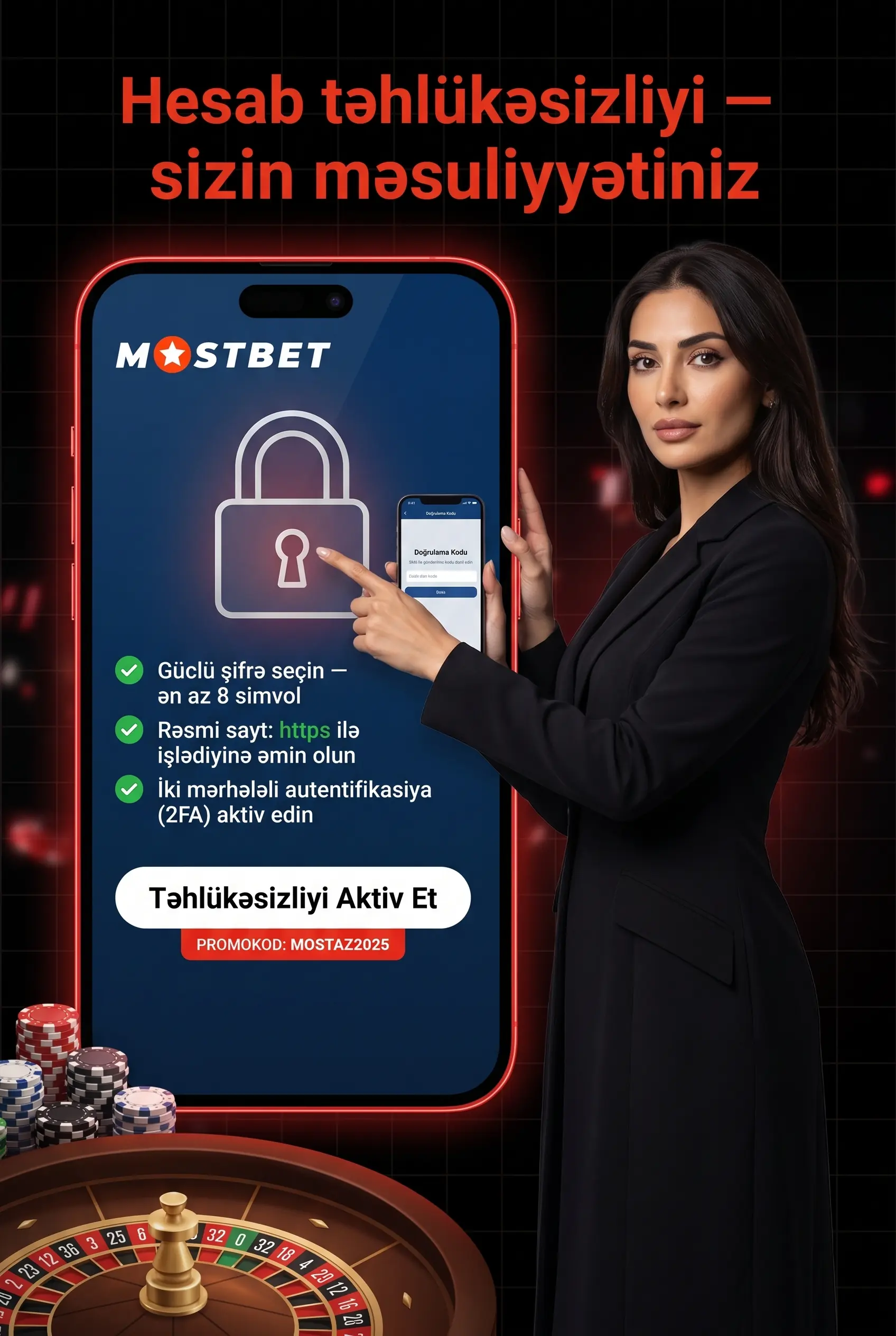 Mostbet hesab təhlükəsizliyi