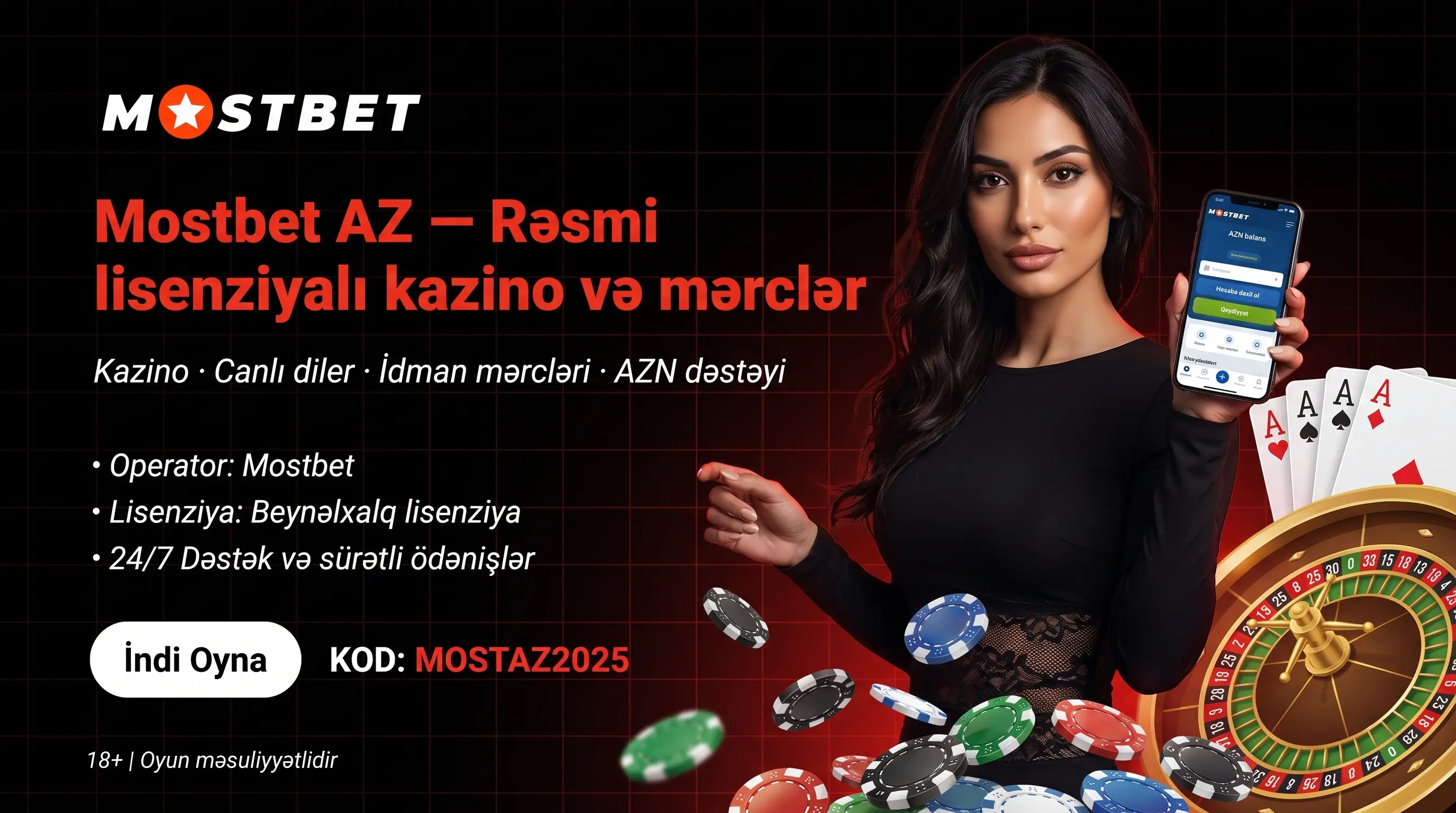 Mostbet AZ məsuliyyətli istifadə üçün platforma baxışı