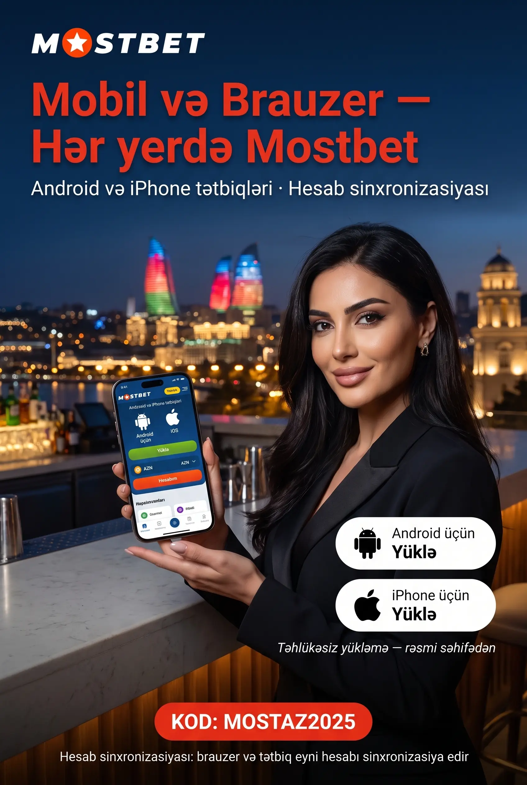 Mobil tətbiq və brauzer girişi